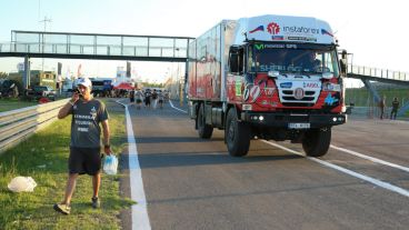 El Dakar llegó al Autódromo Municipal.