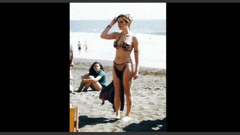 Leia, como nunca se la vio.