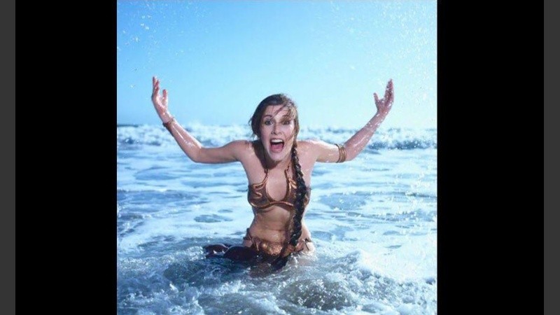 Leia, como nunca se la vio.