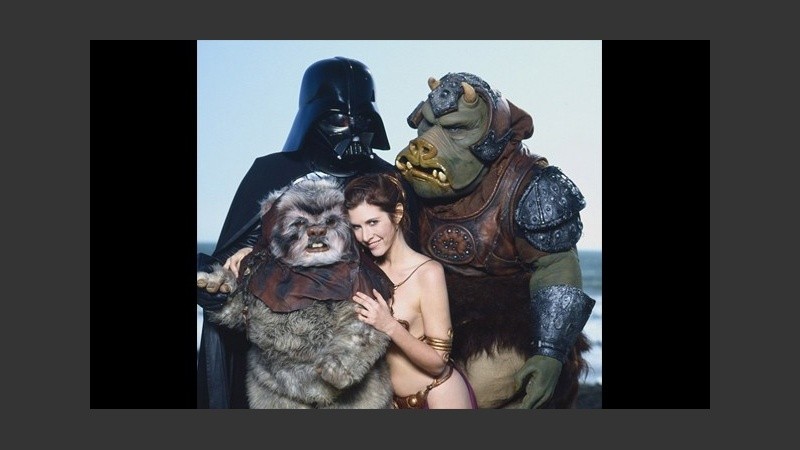 Leia, como nunca se la vio.