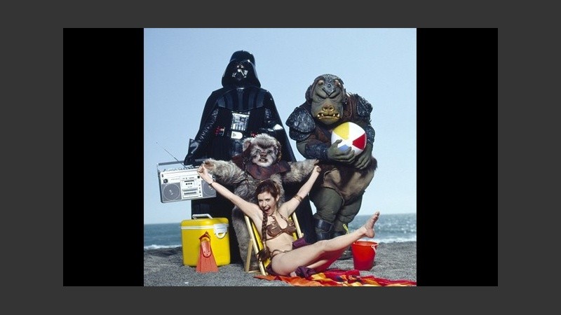 Leia, como nunca se la vio.