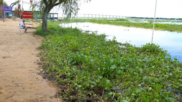 Vista de una de las playas de la Rambla este martes.  (Alan Monzón/Rosario3.com)
