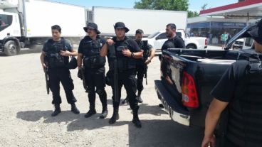 Control policial en ruta 6 y autovía 19.