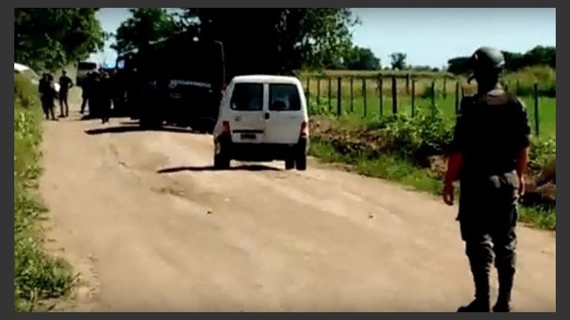 Se intensificaban los controles policiales en rutas de la zona.