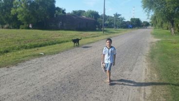 Matilde, uno de los pueblos que se vio alterado por la búsqueda.