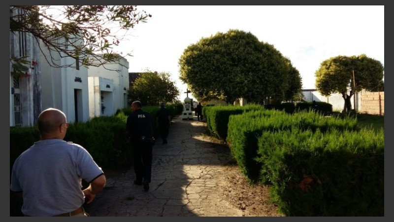 Un amplísimo despliegue alteró la habitual tranquilidad de la zona.