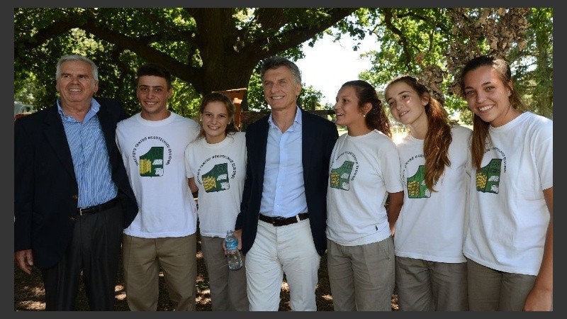 El presidente en Venado Tuerto.