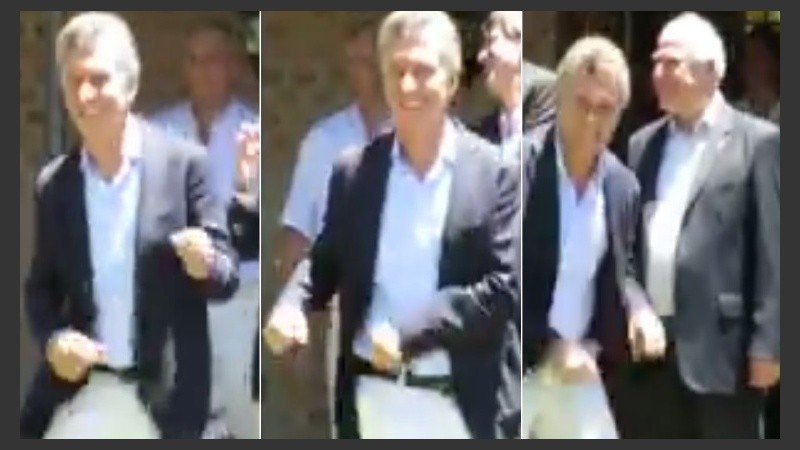 Macri bailó; Lifschitz, no