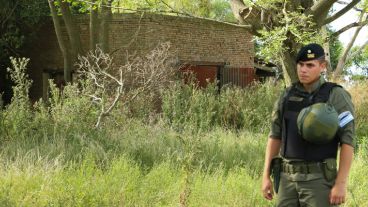 La tapera se encuentra en las afueras de San Carlos Sud. (Alan Monzón/Rosario3.com)