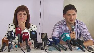 Bullrich y su par provincial, Maximiliano Pullaro, hablaron desde Helvecia.