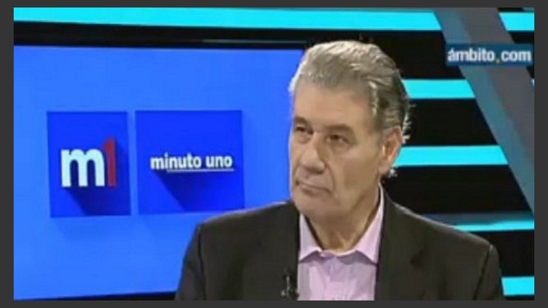 Morales en el programa de Sylvestre.