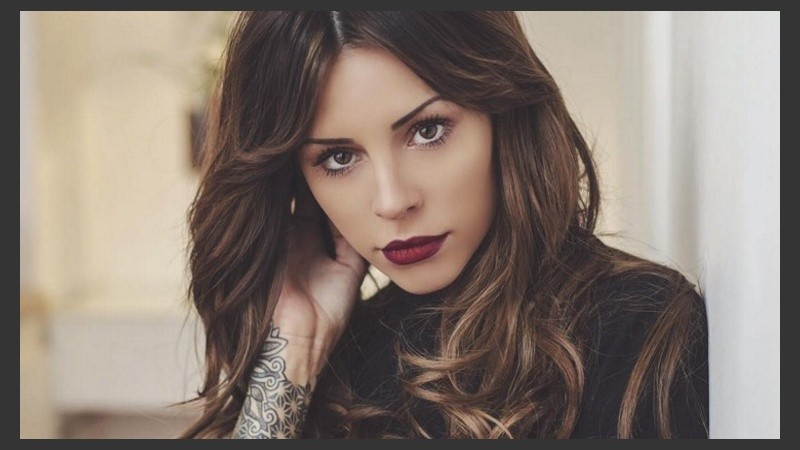 Lejos las fluctuaciones de la libra en relación al peso argentino, Candelaria Tinelli disfrutó de ese 