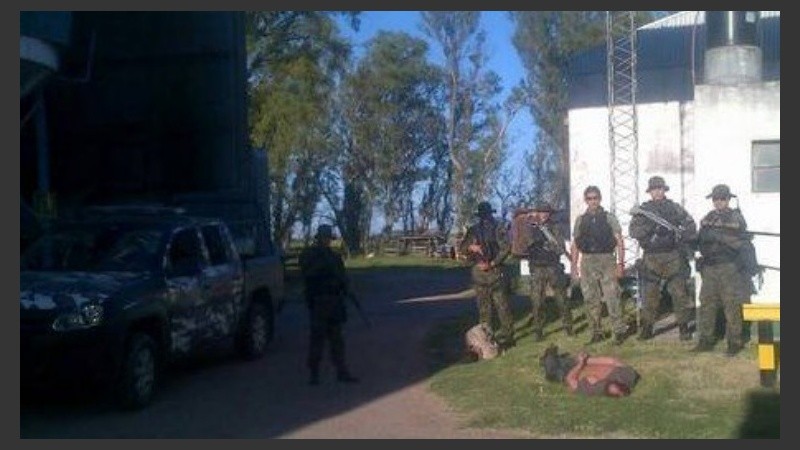 Christian Lanatta y Schillaci, arrestados.