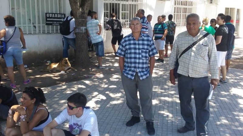 Ramón y Andrés, dos de los infractores convertidos en víctimas.