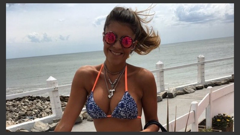 Es la segunda vez que la morocha publica un desnudo en las redes.