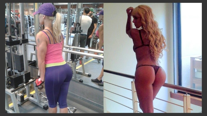 La rubia comparte todas sus actividades por Twitter.