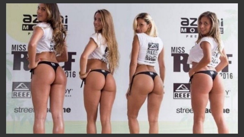 Cuatro de las candidatas al evento.