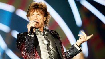 Mick Jagger se lució en Chile. El domingo tocan en Argentina. (EFE)