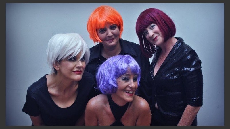 Ofelia Castillo, Haydee Calzone, Judith Ganón y Alejandra Gómez dan rienda suelta a sus personajes, tanto clásicos como nuevos.