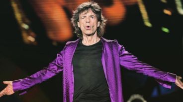 Mick Jagger caminó solito y desapercibido. Esto, en el Parque Independencia, no pasaba.