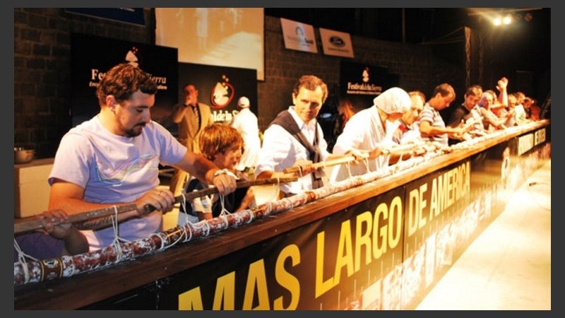 Argentina tiene el salame récord de América.