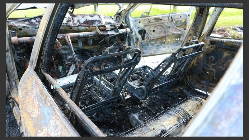 Así quedaron los vehículos tras el accidente en la autopista a Córdoba.