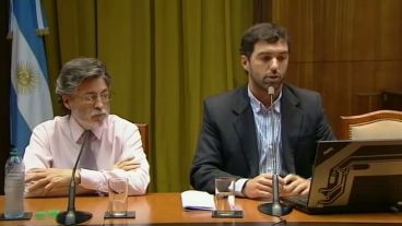 Conferencia de prensa de Alberto Abad y Emilio Basavilbaso (Afip) con detalles del anuncio.