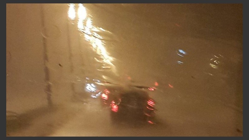 Tormenta sobre Rosario.