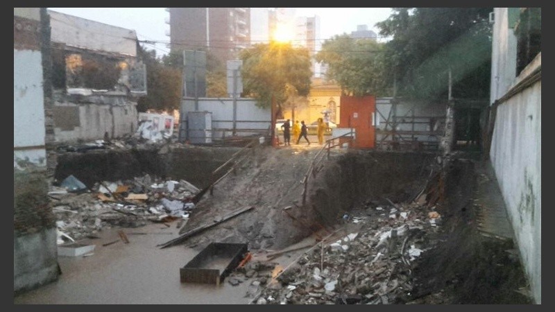 El triple derrumbe en Francia y Mendoza.