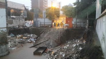 El triple derrumbe en Francia y Mendoza.