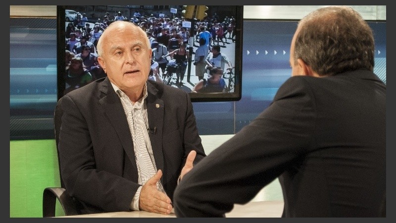 El ex intendente visitó el estudio de De 12 a 14.