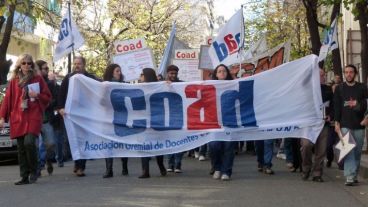 Los docentes de Coad marcharán este miércoles.