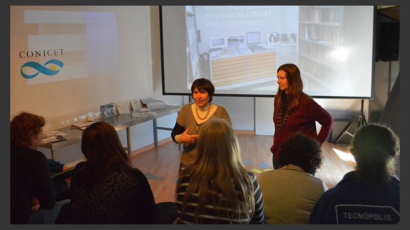 El año pasado “Memoria y experiencia Cosettini” participó de Tecnópolis en el stand de CONICET.
