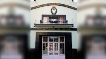 La unidad penitenciaria de Neuquén donde fue derivado Chamorro.