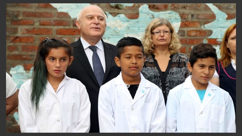 Lifschitz en la inauguración del ciclo lectivo.