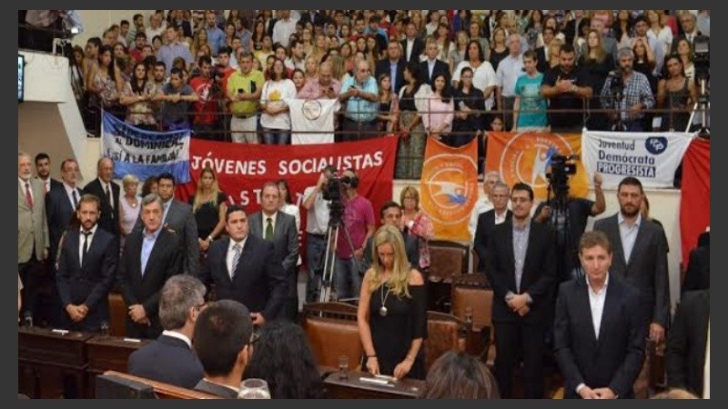 Apertura de sesiones 2016 del Concejo Municipal de Rosario.
