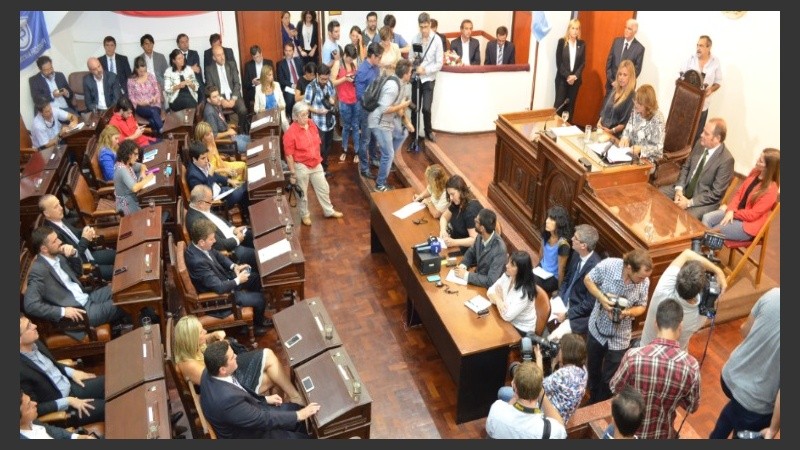 Apertura de sesiones 2016 del Concejo Municipal de Rosario.