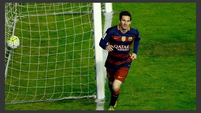 Messi y su eterno romance con el gol. 