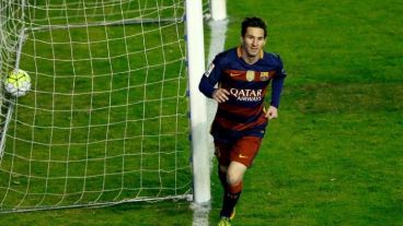 Messi y su eterno romance con el gol.