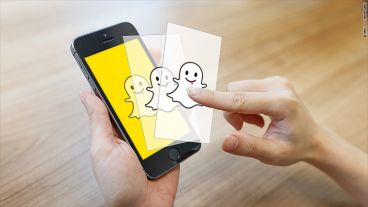 Snapchat te permite configurar cuánto durará tu foto en celu ajeno.
