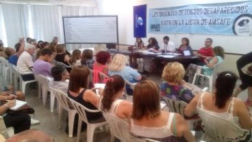Los docentes de Amsafé definieron en asamblea.