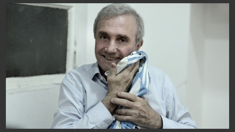 Perfumo, ídolo de Racing y también ex jugador de la selección.