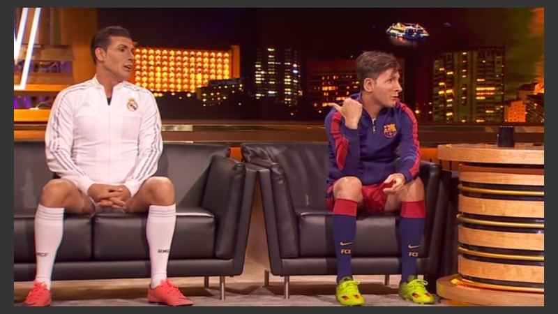 Messi y Cristiano Ronaldo, según Bossi.