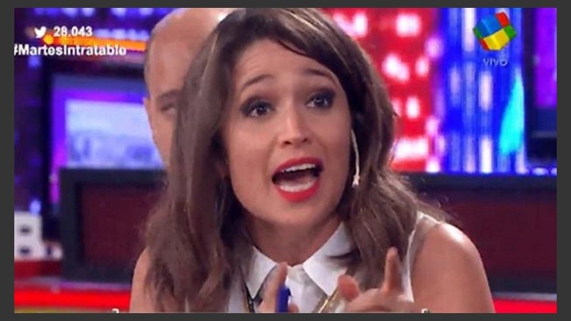 Mengolini tuvo una noche complicada en Intratables.