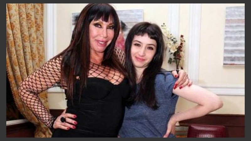 Moria y su hija Sofía Gala. 