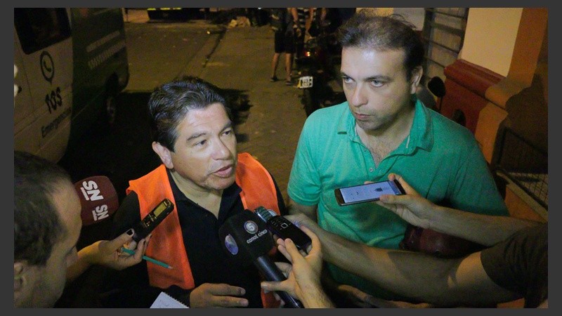 Escajadillo y Ratner, responsables de Defensa Civil.