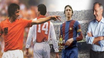 Cruyff, ídolo entre los ídolos.