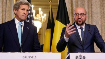 Kerry se solidarizó con el ataque que sucedió en Bruselas.