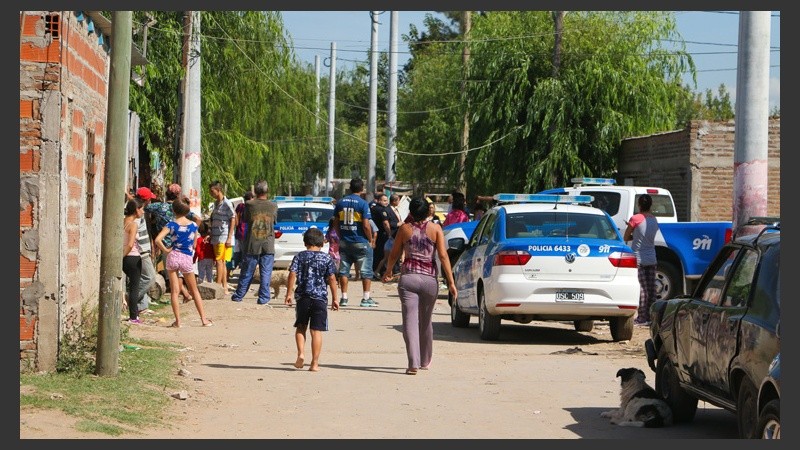 La zona donde tuvieron lugar las dos muertes. (Alan Monzón/Rosario3.com)
