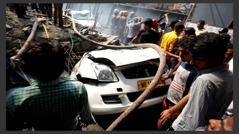 La tragedia sucedió este jueves en la ciudad de Calcuta. (EFE)